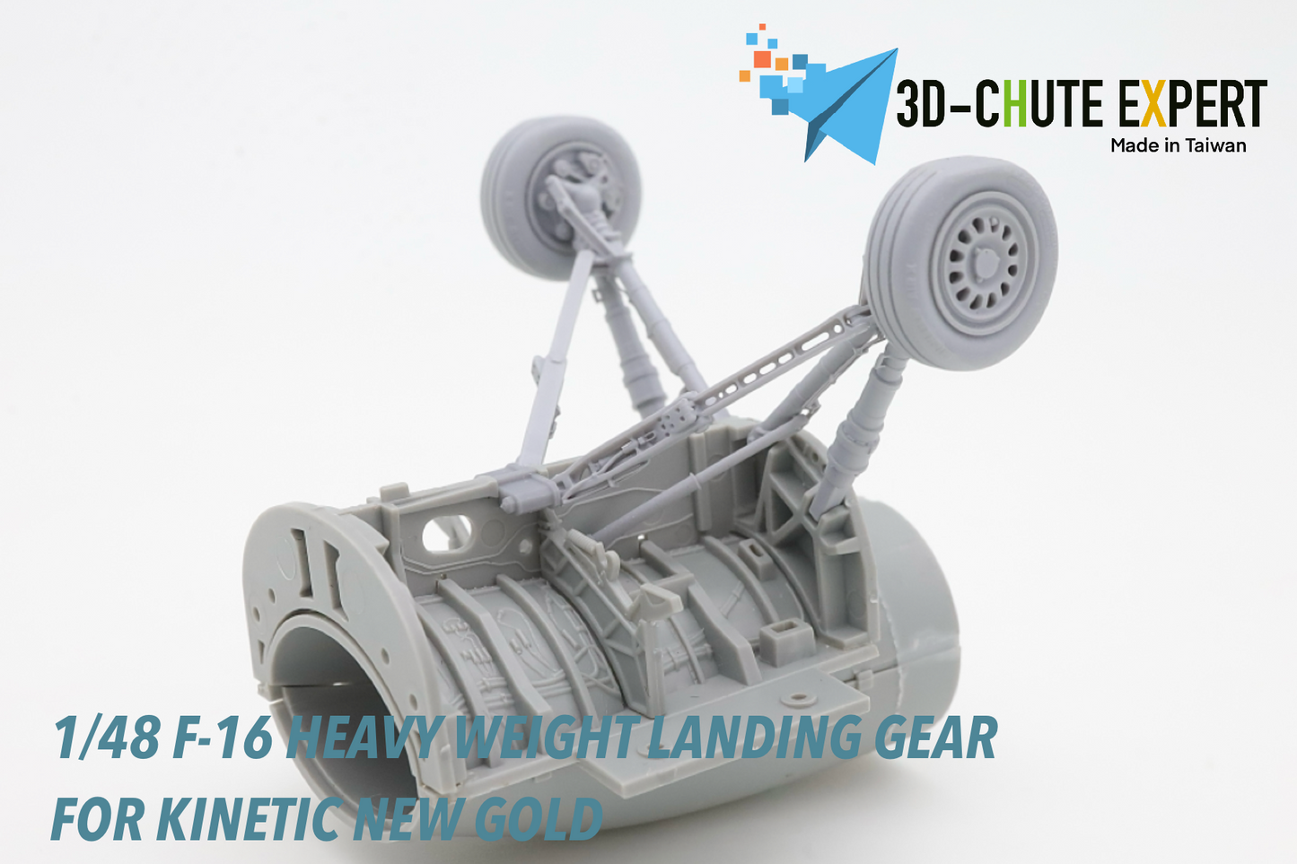 1/48 F-16C/D Heavy weight landing gear for Kinetic New Gold