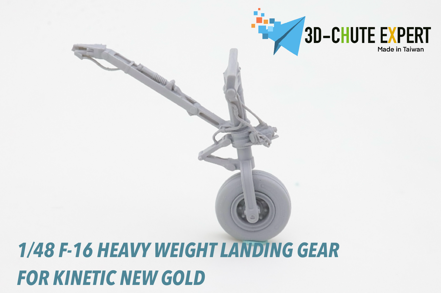 1/48 F-16C/D Heavy weight landing gear for Kinetic New Gold
