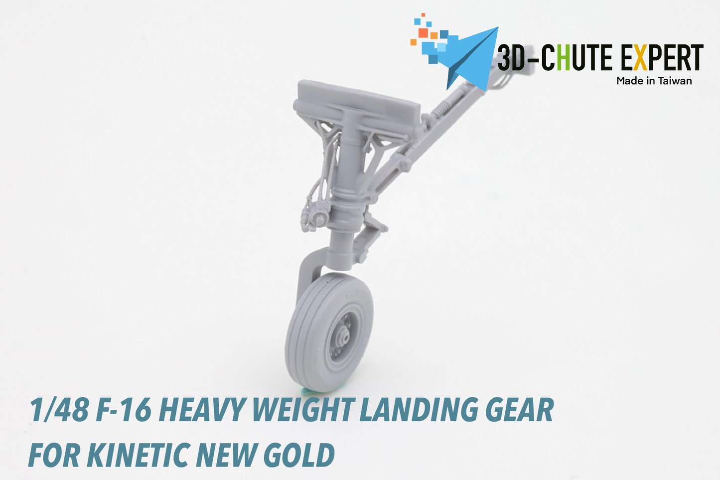 1/48 F-16C/D Heavy weight landing gear for Kinetic New Gold