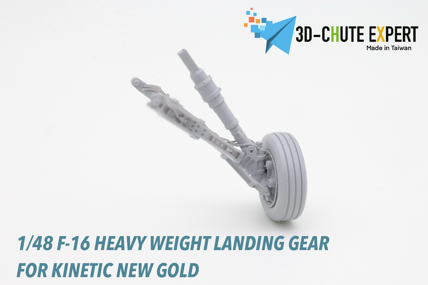 1/48 F-16C/D Heavy weight landing gear for Kinetic New Gold