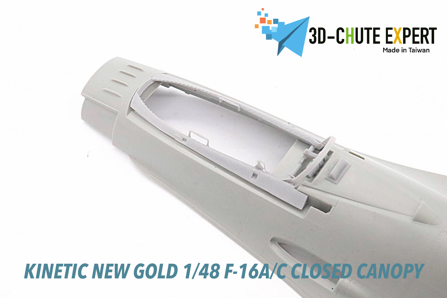 1/48 New Gold F-16A/C canopy Kinetic