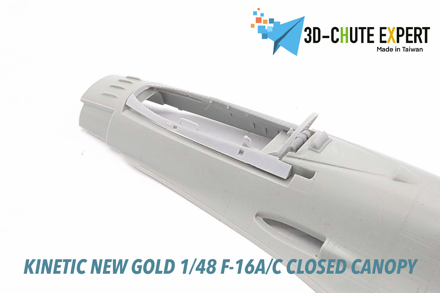1/48 New Gold F-16A/C canopy Kinetic