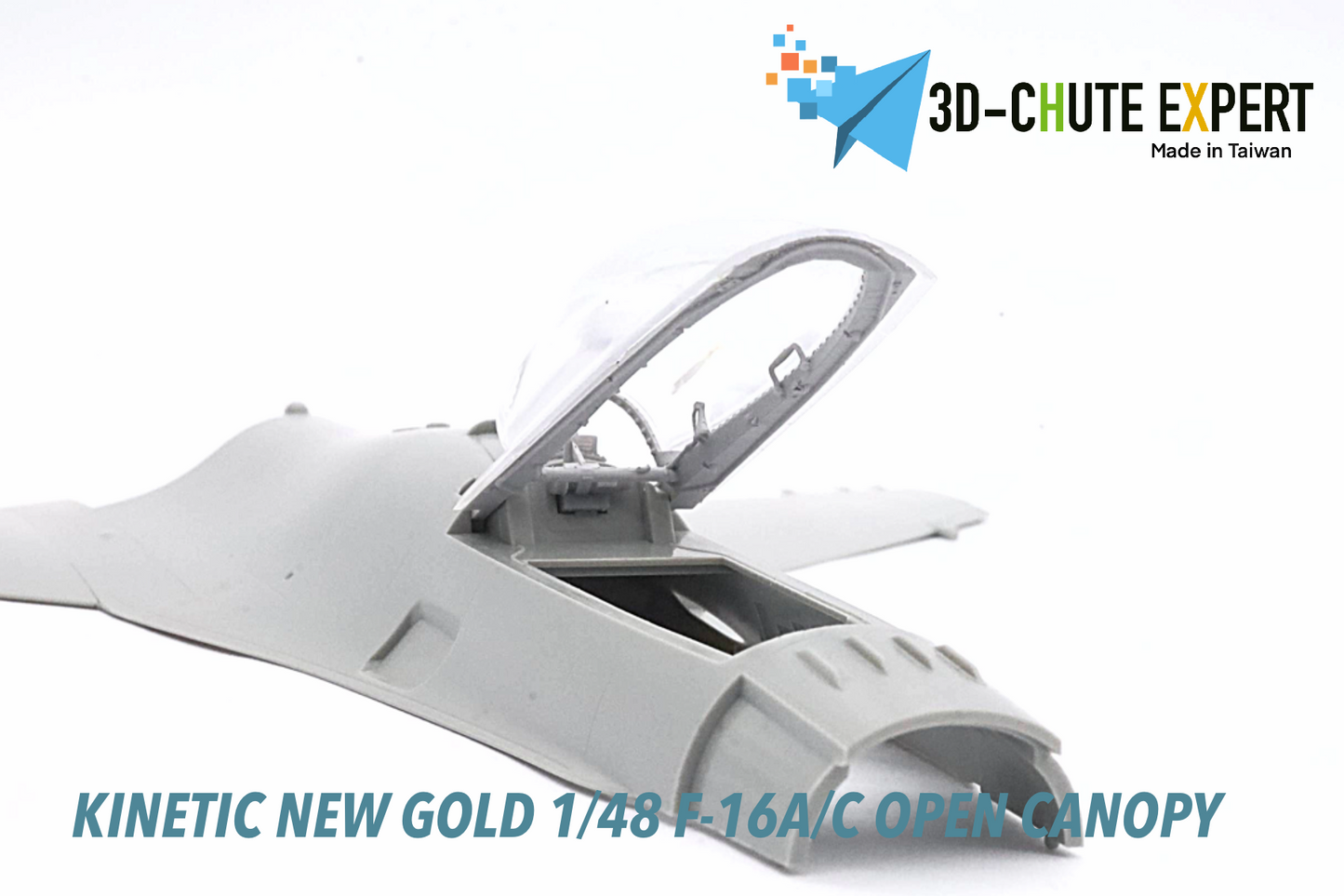 1/48 New Gold F-16A/C canopy Kinetic