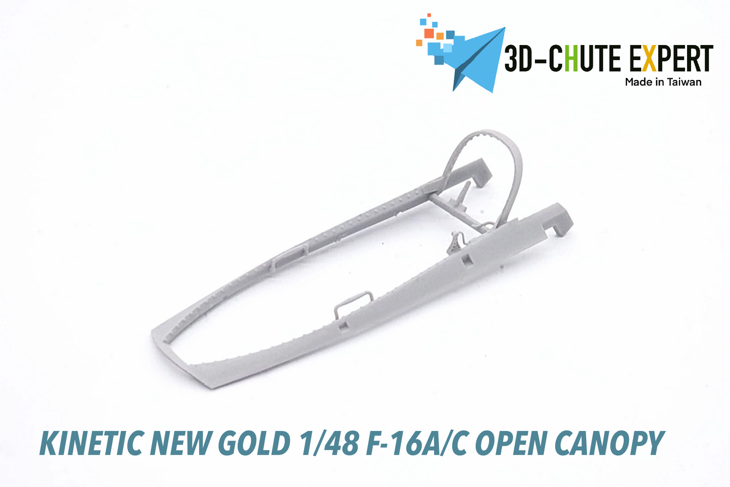 1/48 New Gold F-16A/C canopy Kinetic
