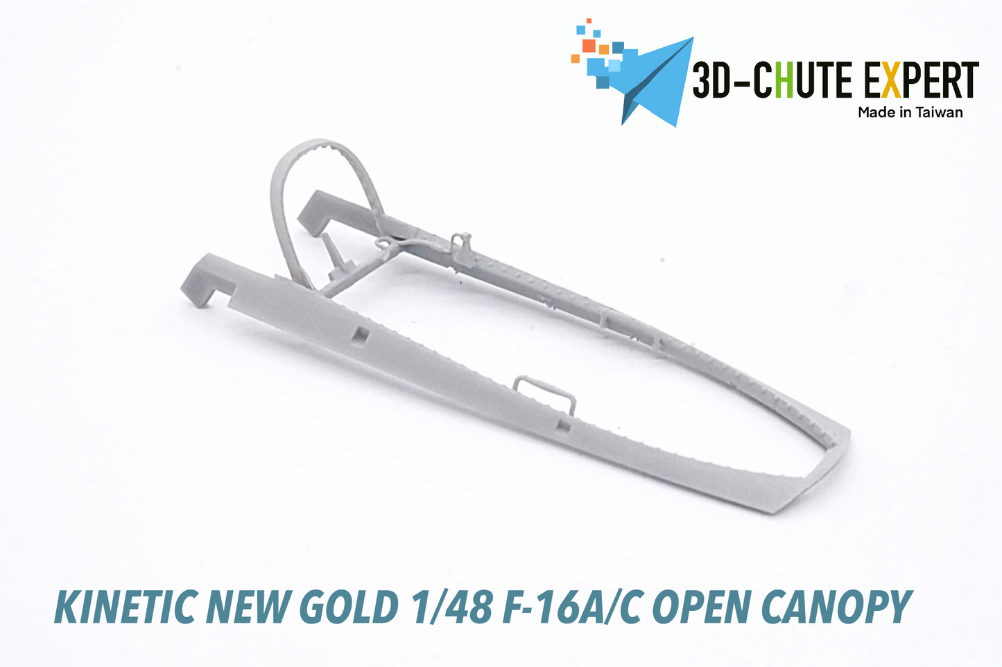 1/48 New Gold F-16A/C canopy Kinetic