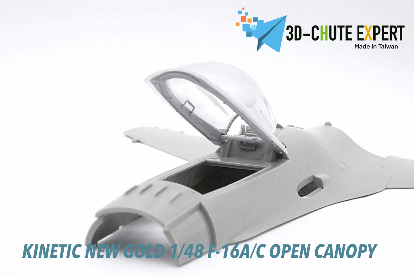1/48 New Gold F-16A/C canopy Kinetic