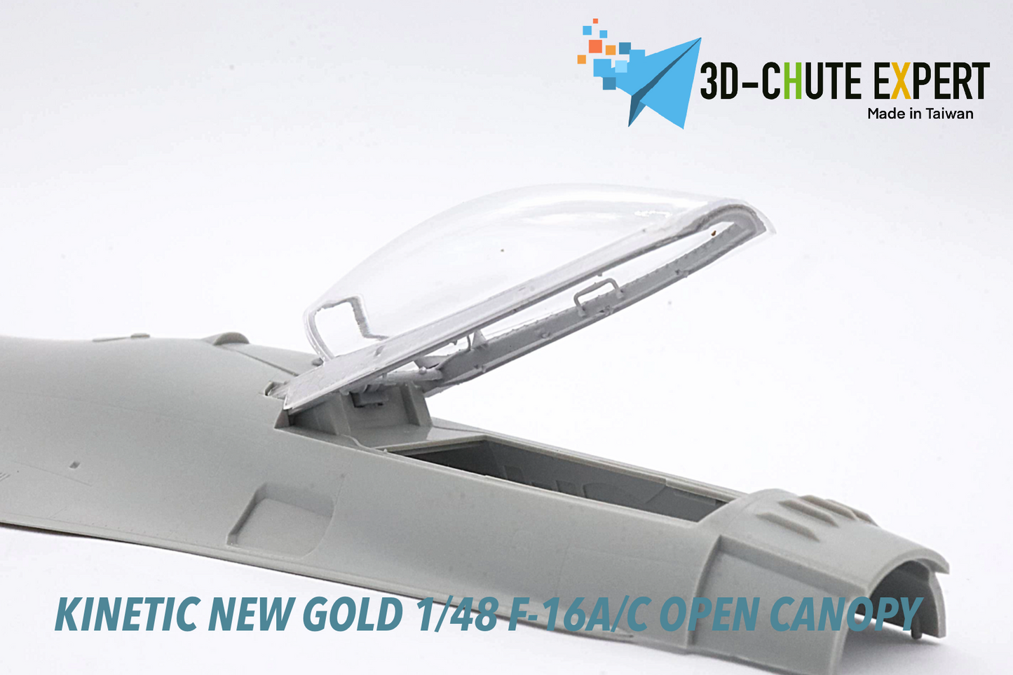1/48 New Gold F-16A/C canopy Kinetic