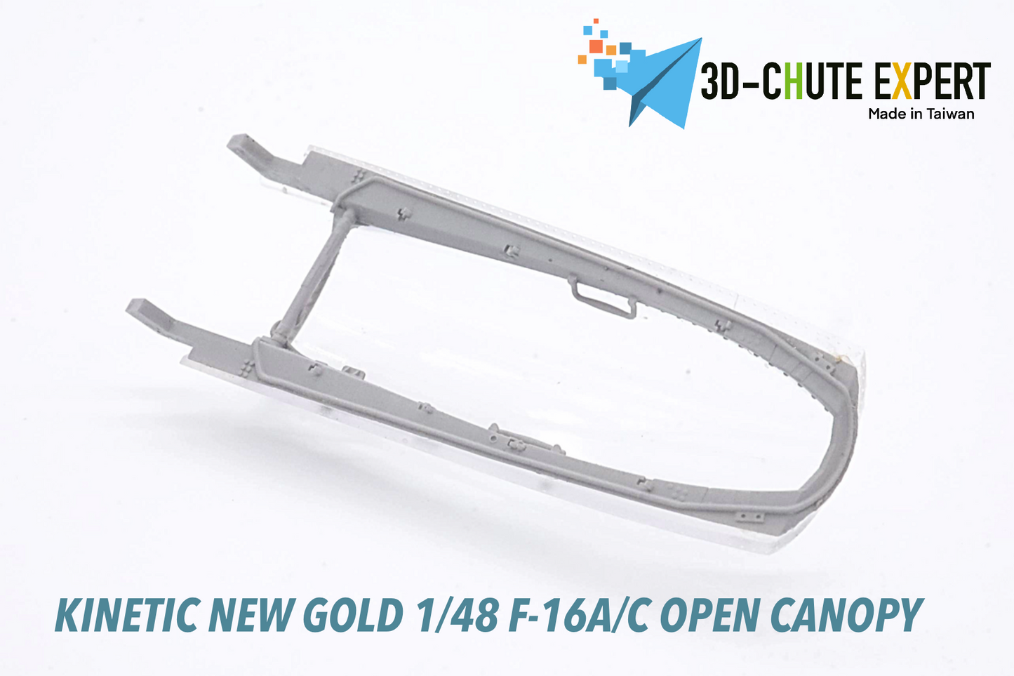 1/48 New Gold F-16A/C canopy Kinetic