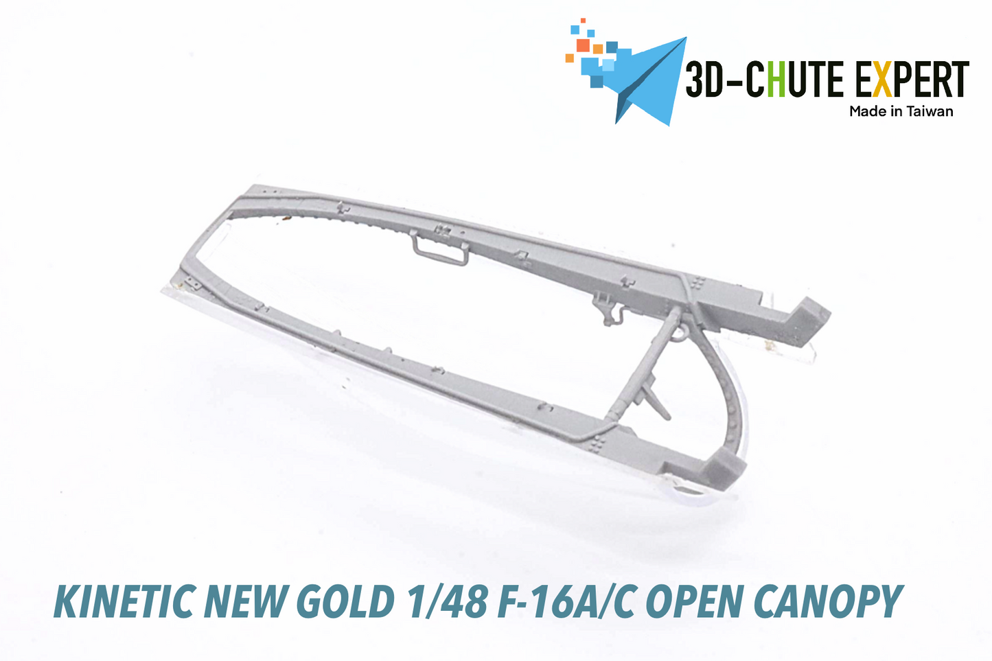 1/48 New Gold F-16A/C canopy Kinetic