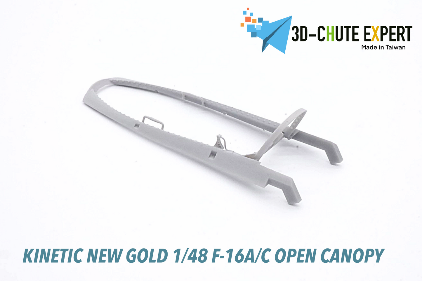 1/48 New Gold F-16A/C canopy Kinetic
