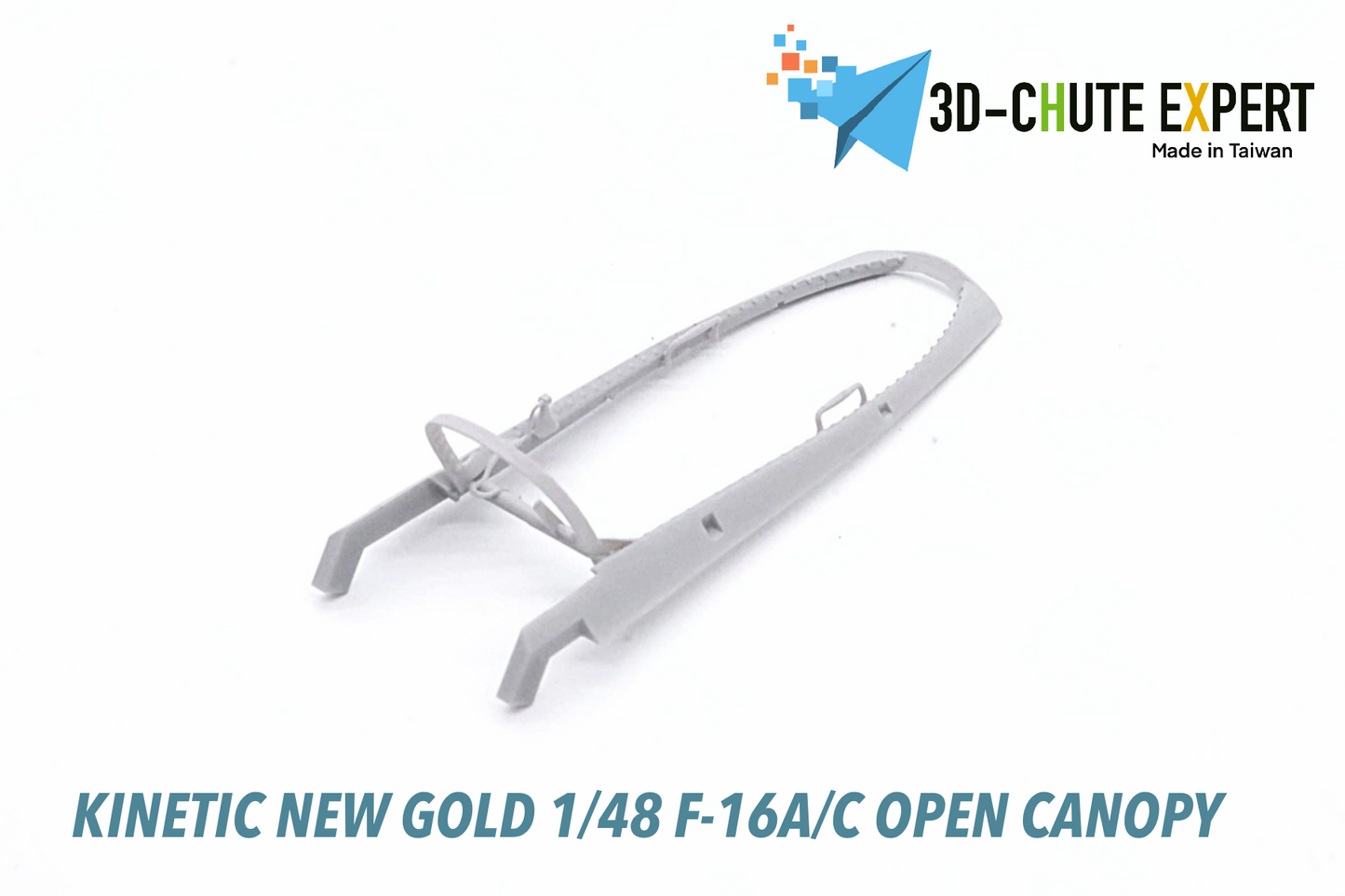 1/48 New Gold F-16A/C canopy Kinetic