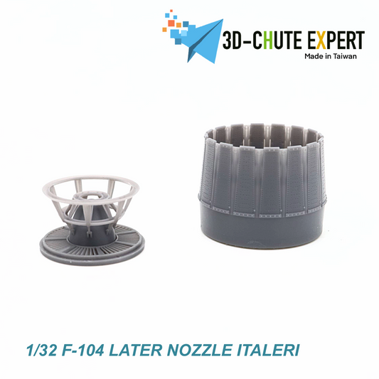 1/32 F-104 Jet nozzle for Italeri