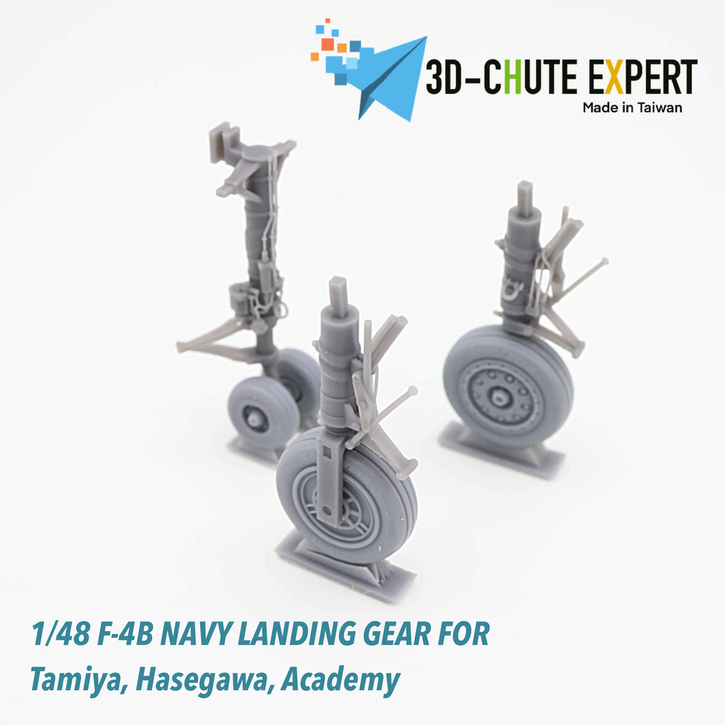 1/48 F-4 Navy type landing gear for Tamiya, ZM, Academy, Hasegawa
