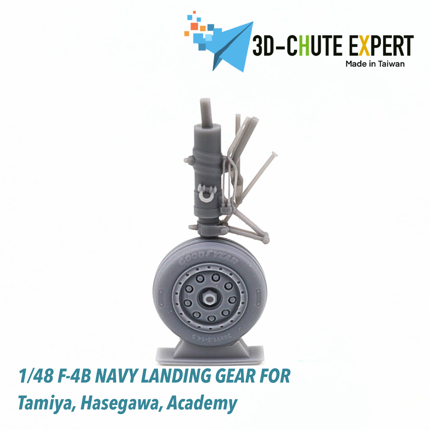 1/48 F-4 Navy type landing gear for Tamiya, ZM, Academy, Hasegawa