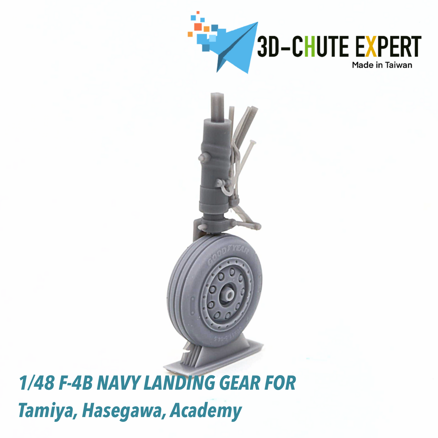 1/48 F-4 Navy type landing gear for Tamiya, ZM, Academy, Hasegawa