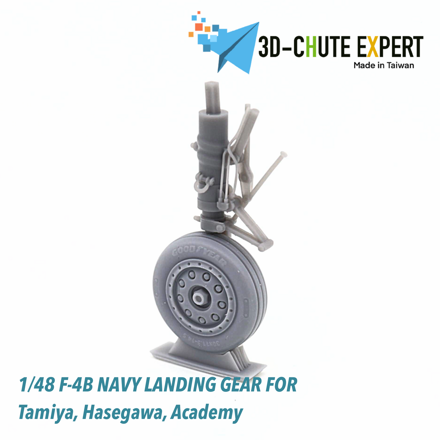 1/48 F-4 Navy type landing gear for Tamiya, ZM, Academy, Hasegawa
