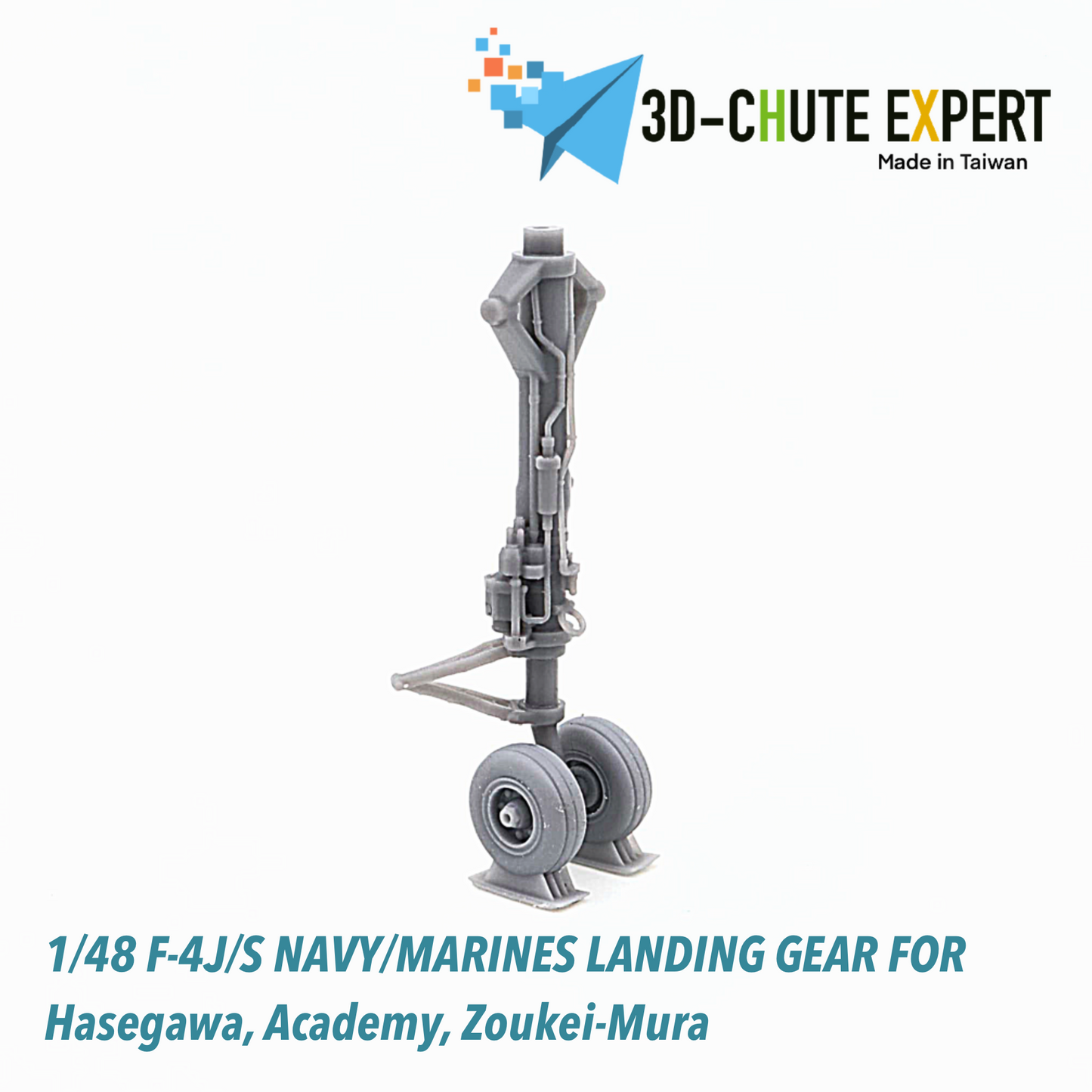 1/48 F-4 Navy type landing gear for Tamiya, ZM, Academy, Hasegawa