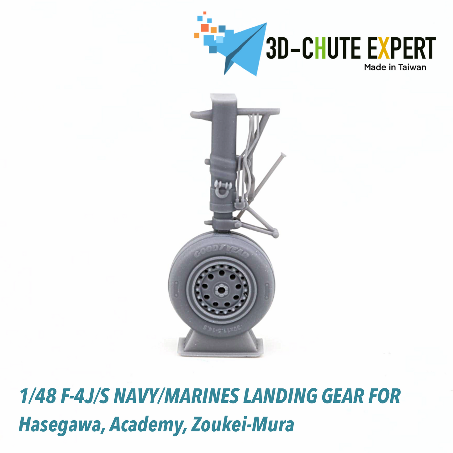 1/48 F-4 Navy type landing gear for Tamiya, ZM, Academy, Hasegawa