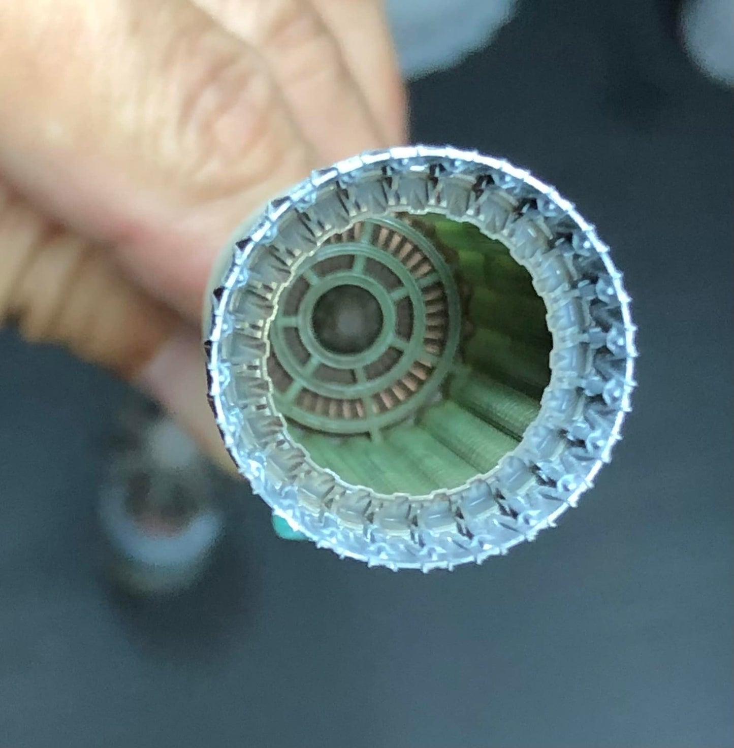 F-104 parachute & jet nozzles