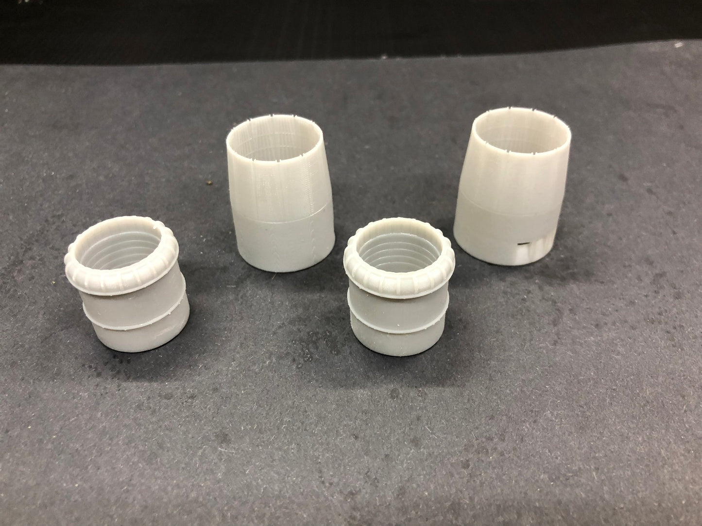 1/72 SR-71 landing gear, parachute, jet nozzles