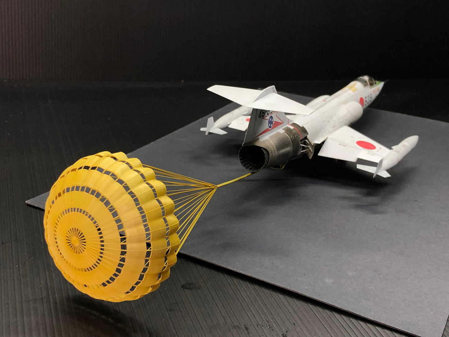 F-104 parachute & jet nozzles