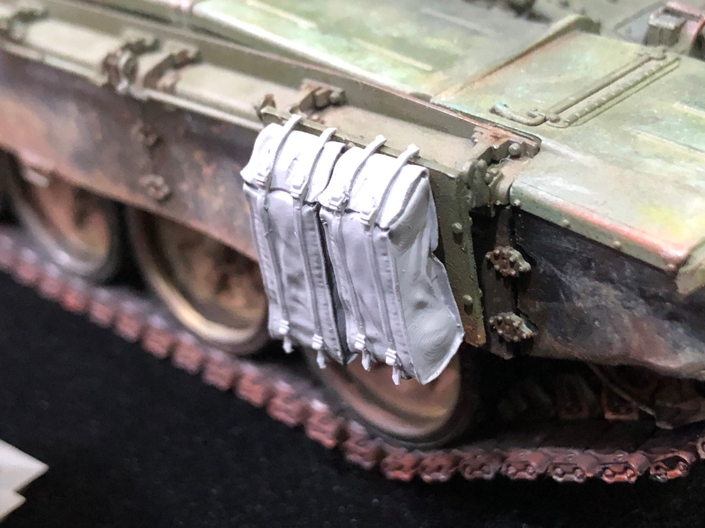 Russian tank soft ERA