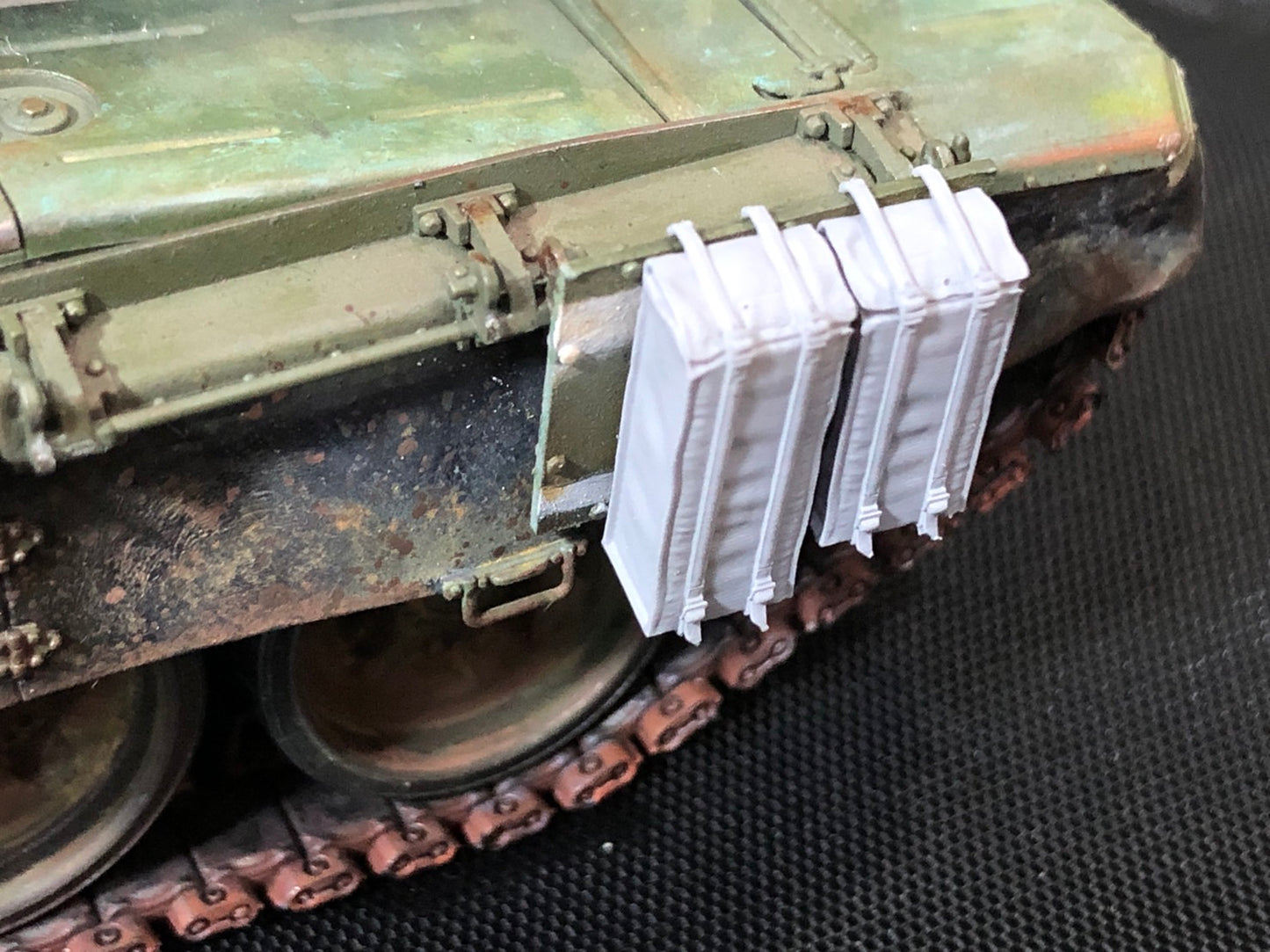 Russian tank soft ERA