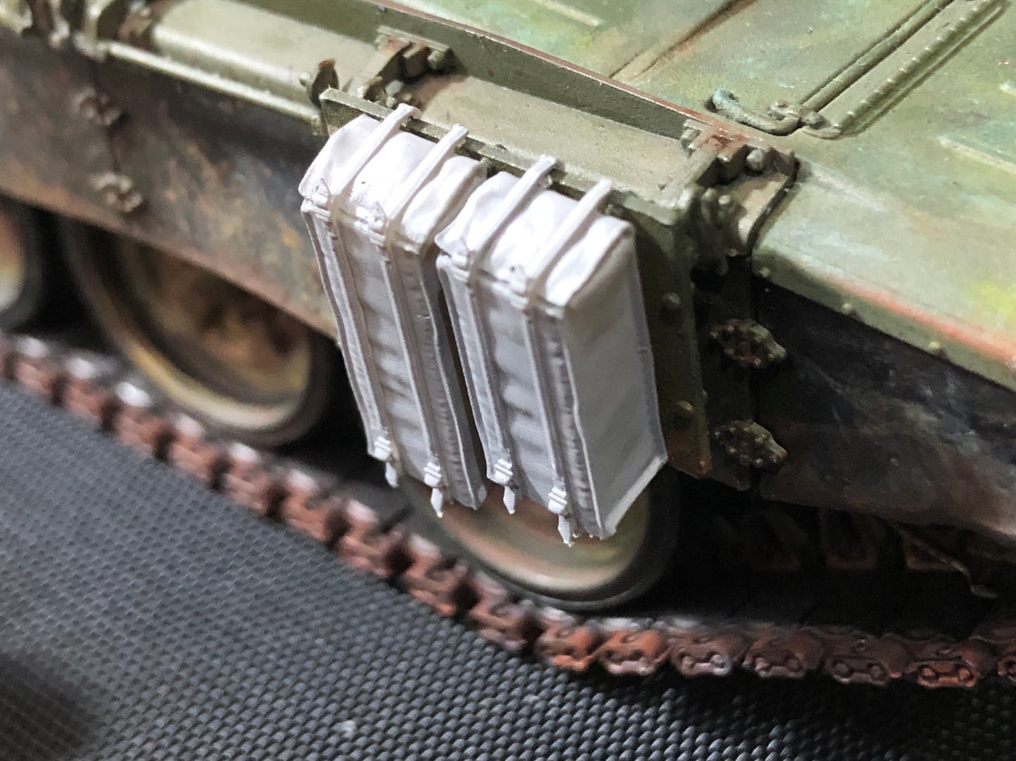 Russian tank soft ERA
