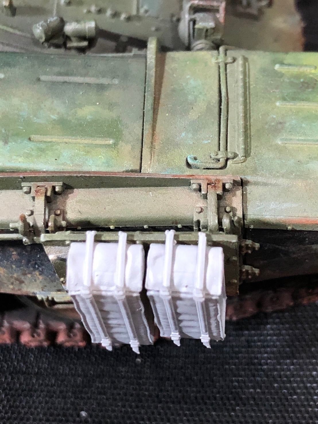 Russian tank soft ERA