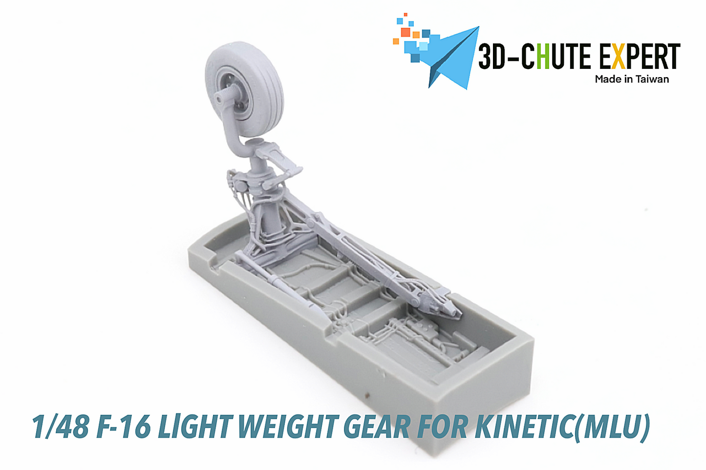 1/48 F-16A/B(MLU) Light weight landing gear for Kinetic