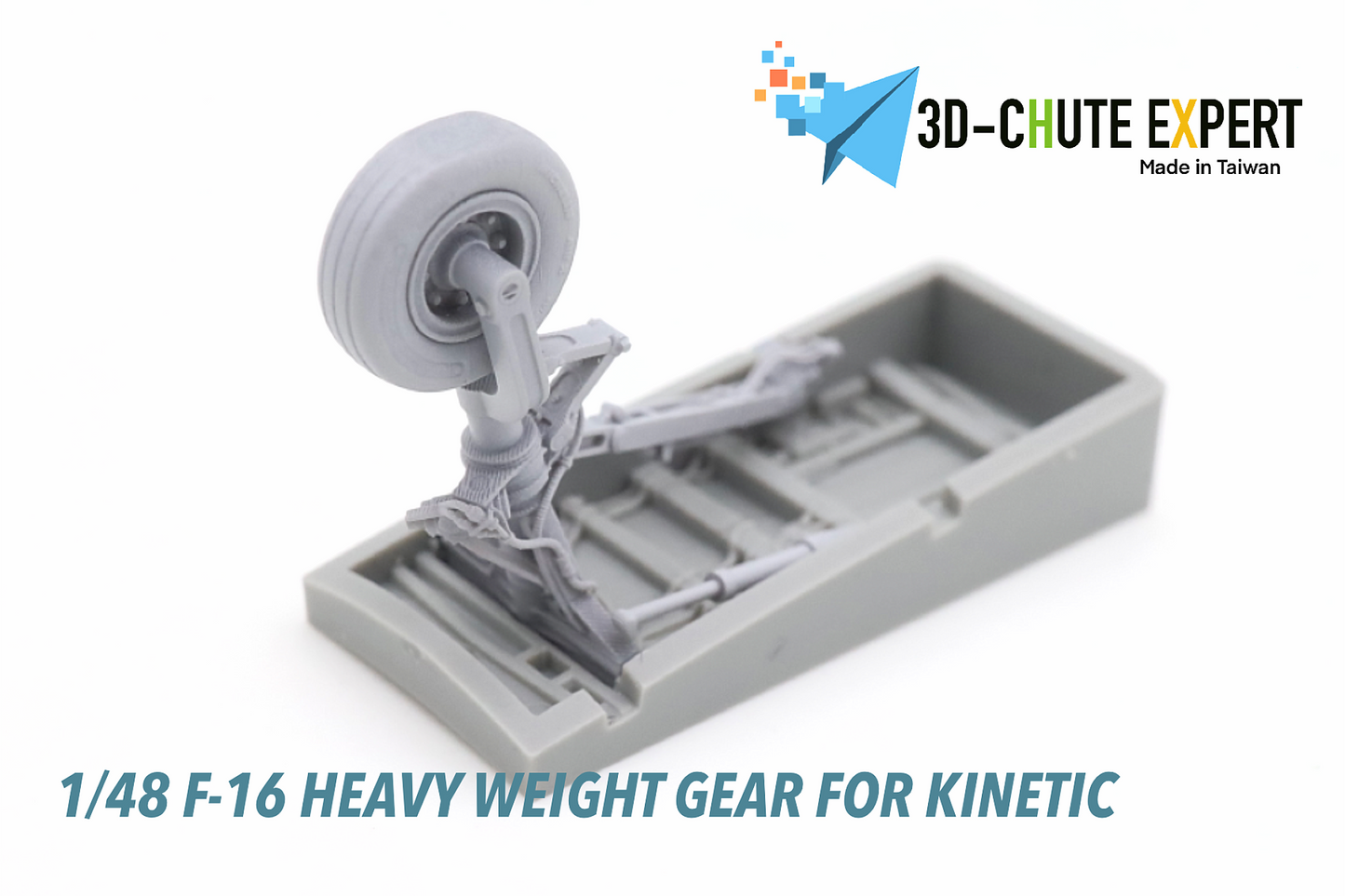 1/48 F-16C/D Heavy weight landing gear for Kinetic