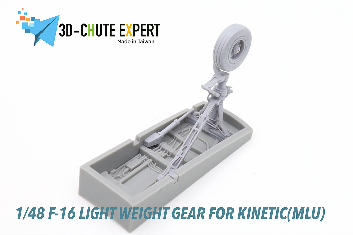 1/48 F-16A/B(MLU) Light weight landing gear for Kinetic