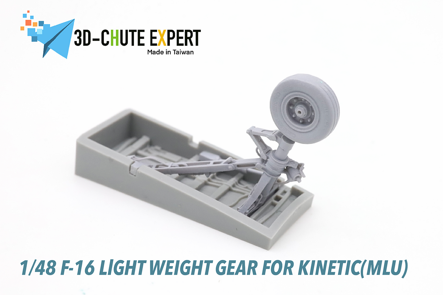 1/48 F-16A/B(MLU) Light weight landing gear for Kinetic