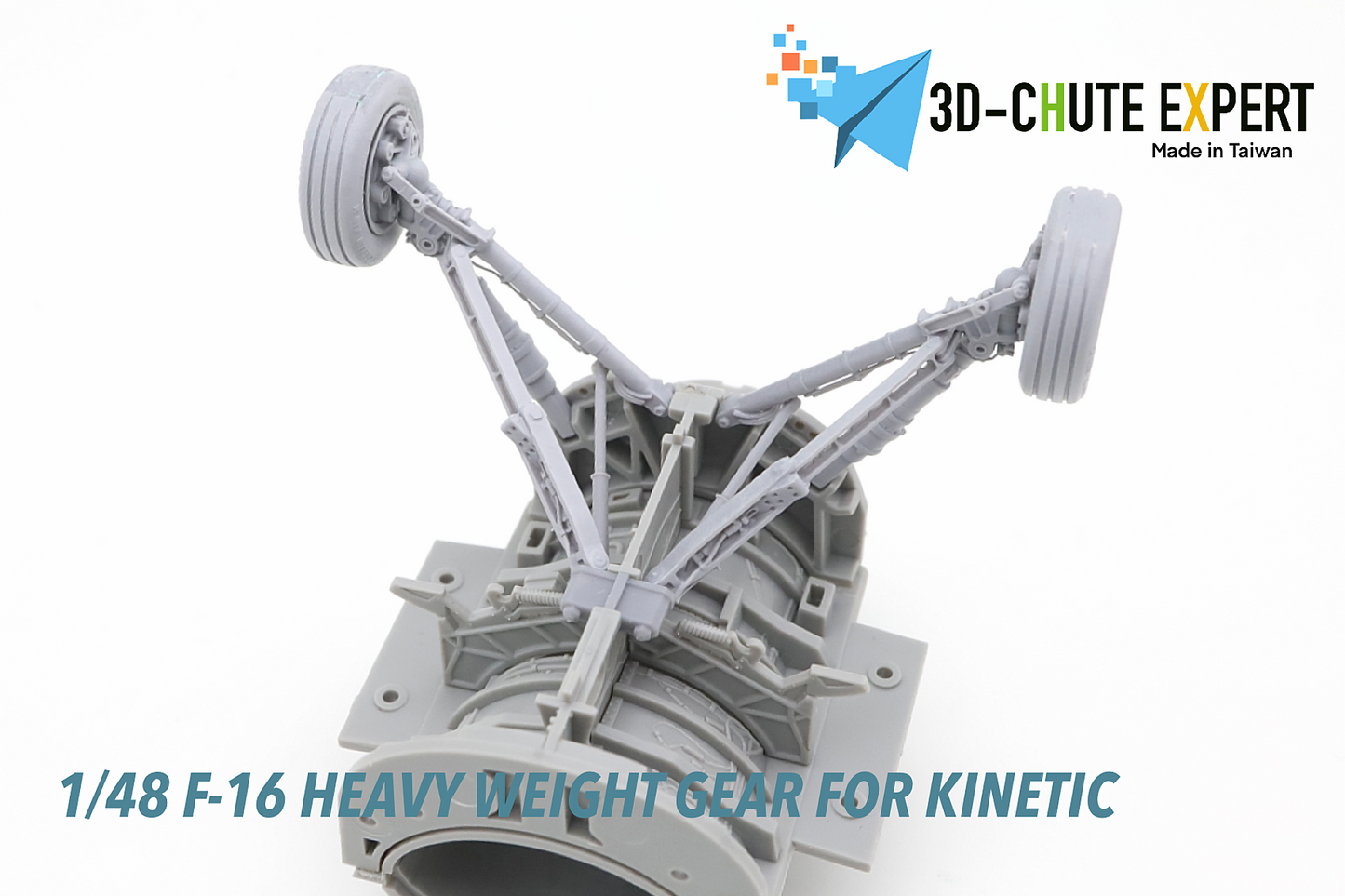 1/48 F-16C/D Heavy weight landing gear for Kinetic