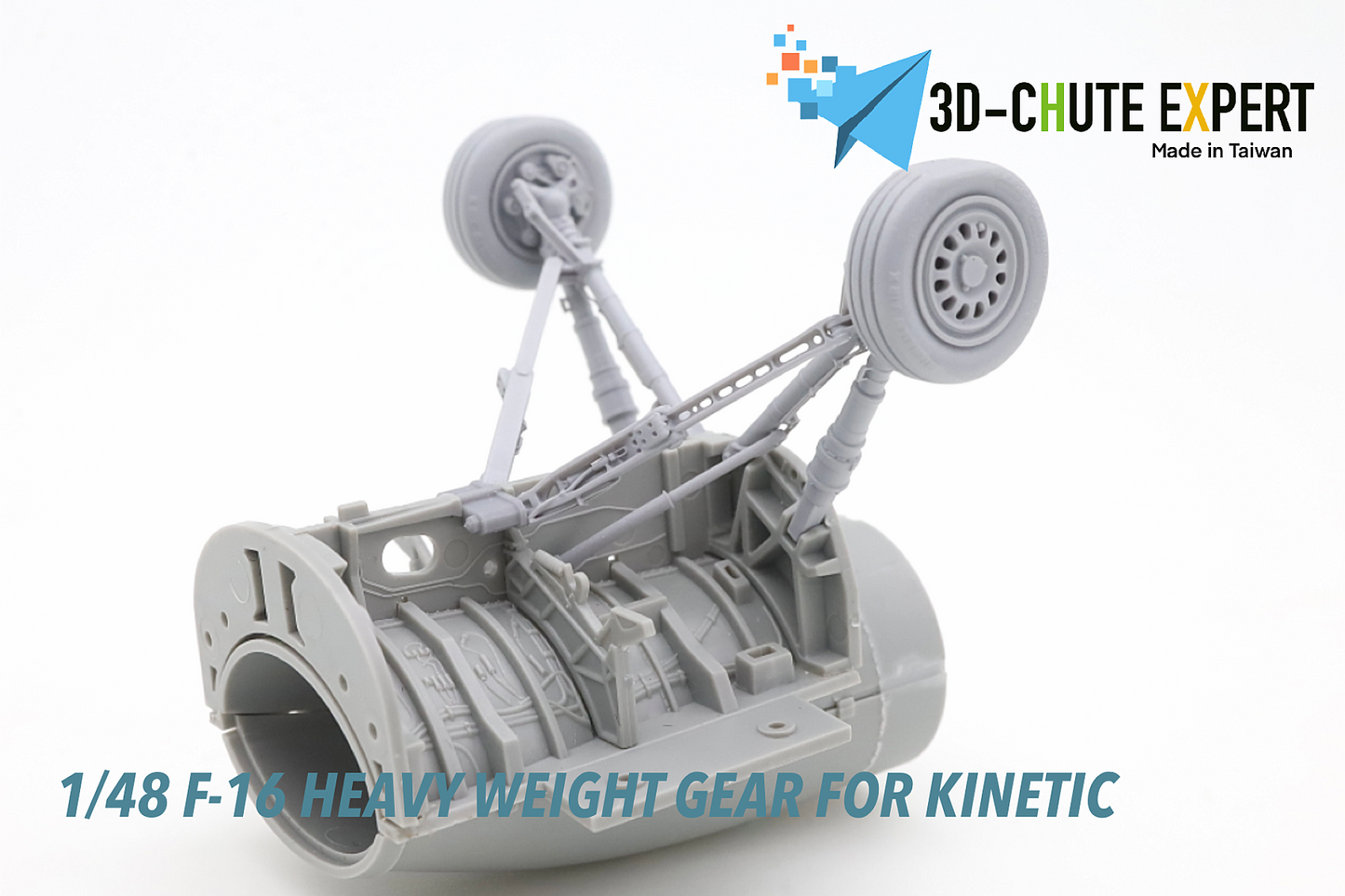 1/48 F-16C/D Heavy weight landing gear for Kinetic