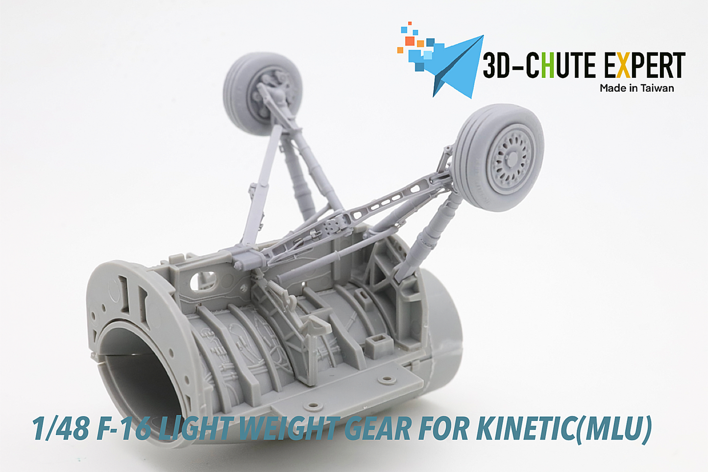 1/48 F-16A/B(MLU) Light weight landing gear for Kinetic