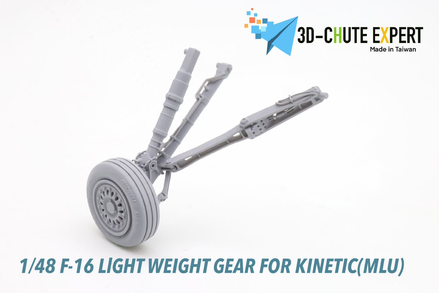 1/48 F-16A/B(MLU) Light weight landing gear for Kinetic