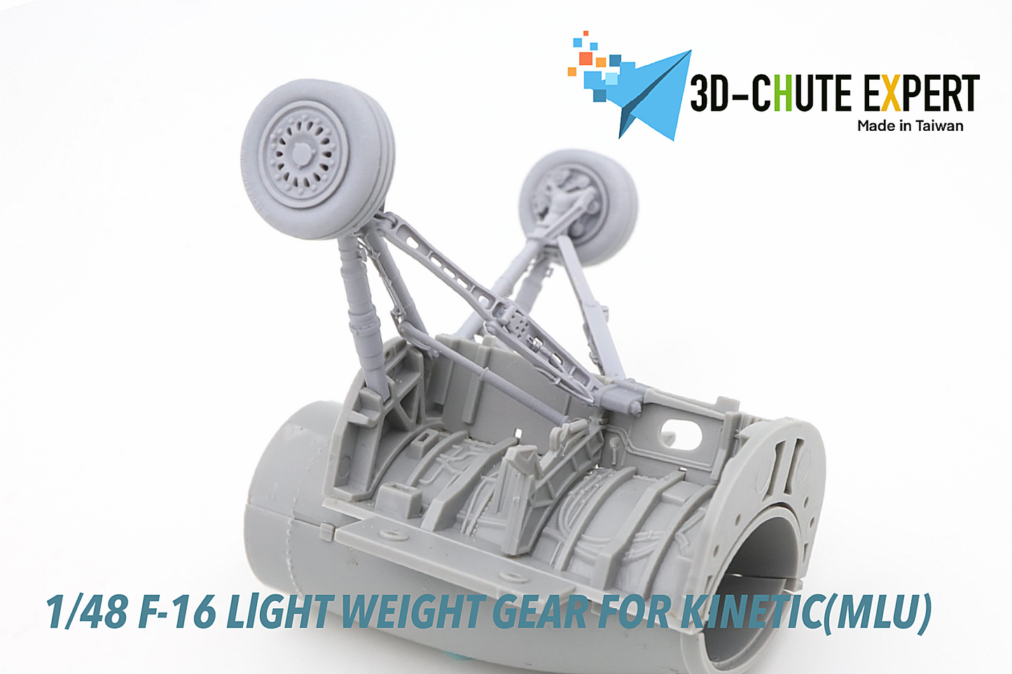 1/48 F-16A/B(MLU) Light weight landing gear for Kinetic