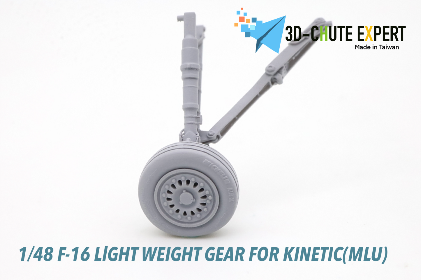 1/48 F-16A/B(MLU) Light weight landing gear for Kinetic