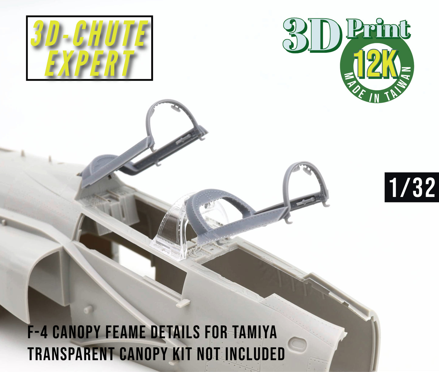 1/32 F-4 canopy frame Tamiya