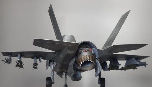 1/48 F-35B afterburn, nozzle, fan Italeri