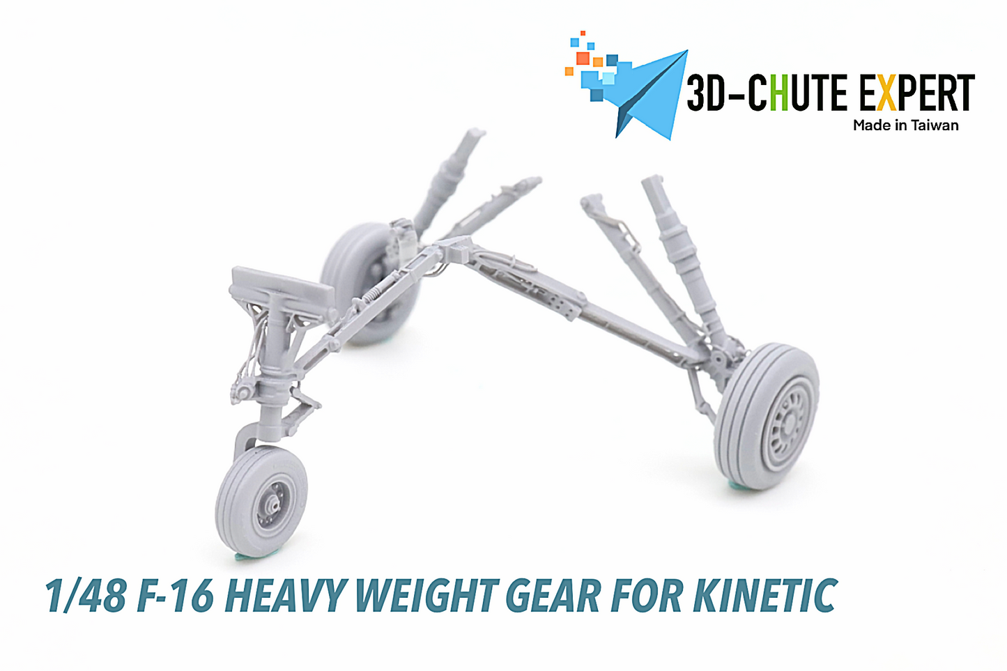 1/48 F-16C/D Heavy weight landing gear for Kinetic