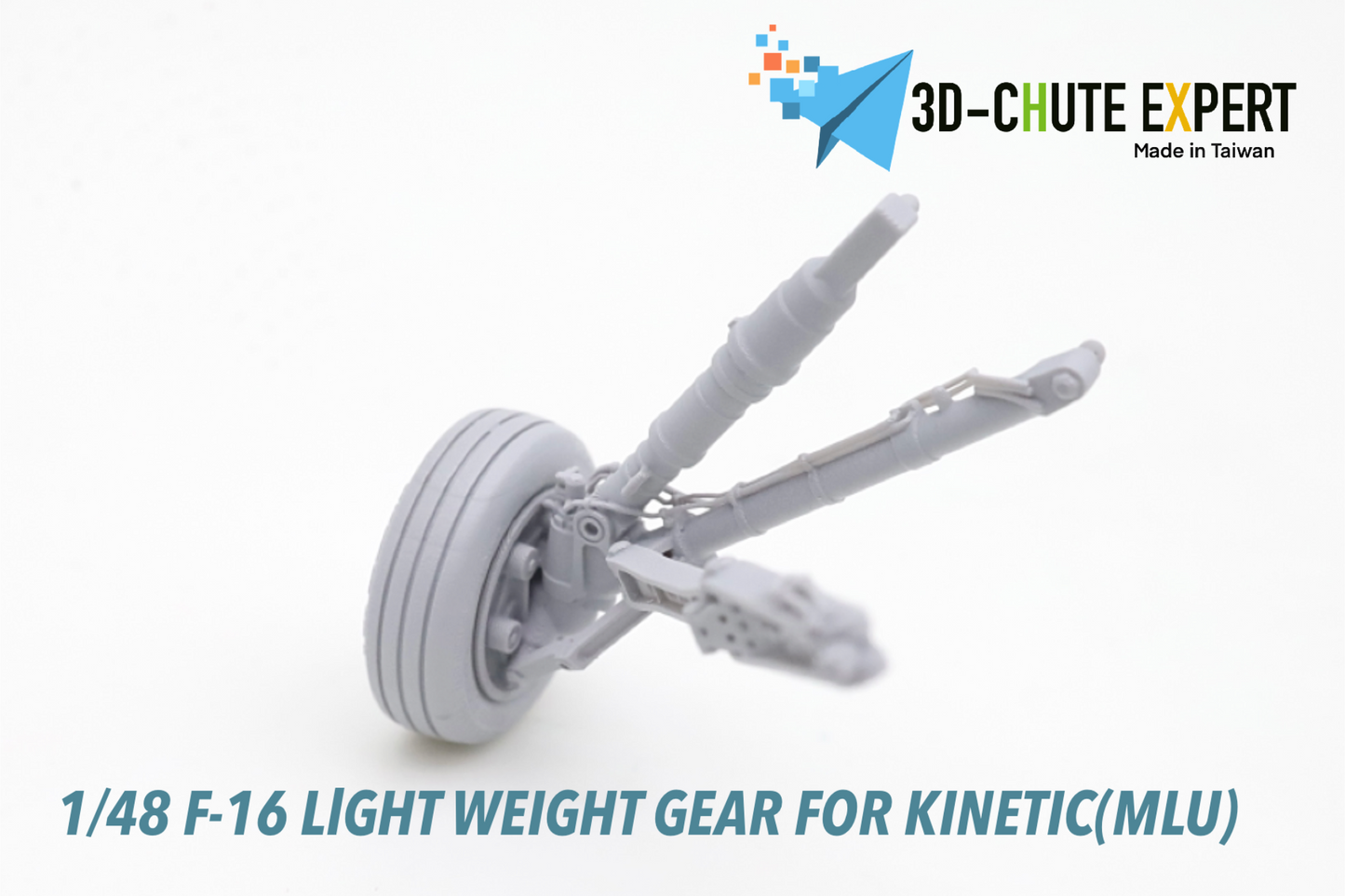 1/48 F-16A/B(MLU) Light weight landing gear for Kinetic