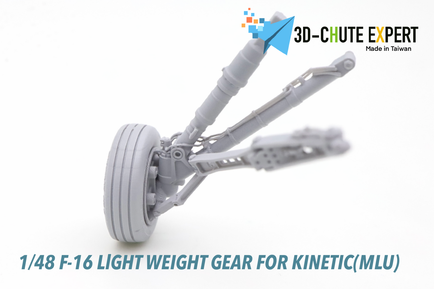 1/48 F-16A/B(MLU) Light weight landing gear for Kinetic