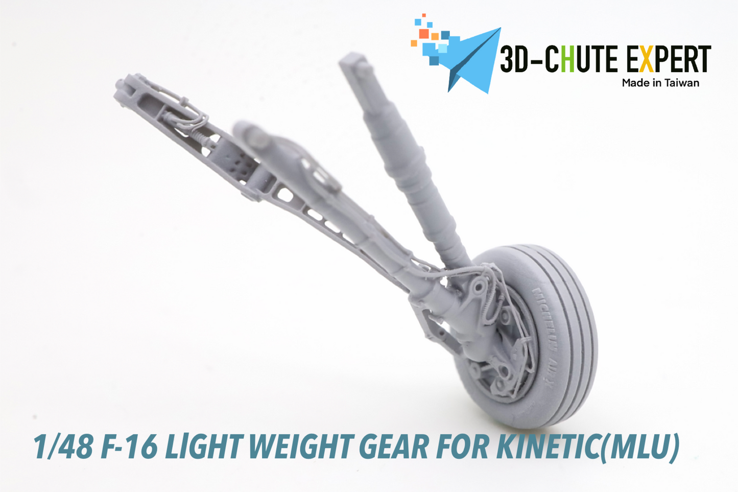 1/48 F-16A/B(MLU) Light weight landing gear for Kinetic