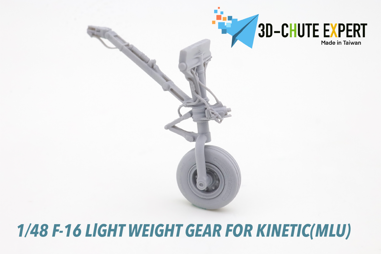 1/48 F-16A/B(MLU) Light weight landing gear for Kinetic