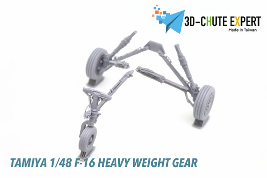 1/48 F-16C landing gear Tamiya