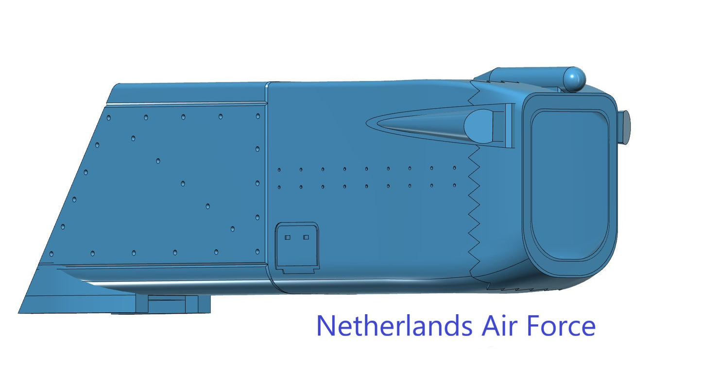 F-16 C/D chute bay & air-brake & F110 exhaust