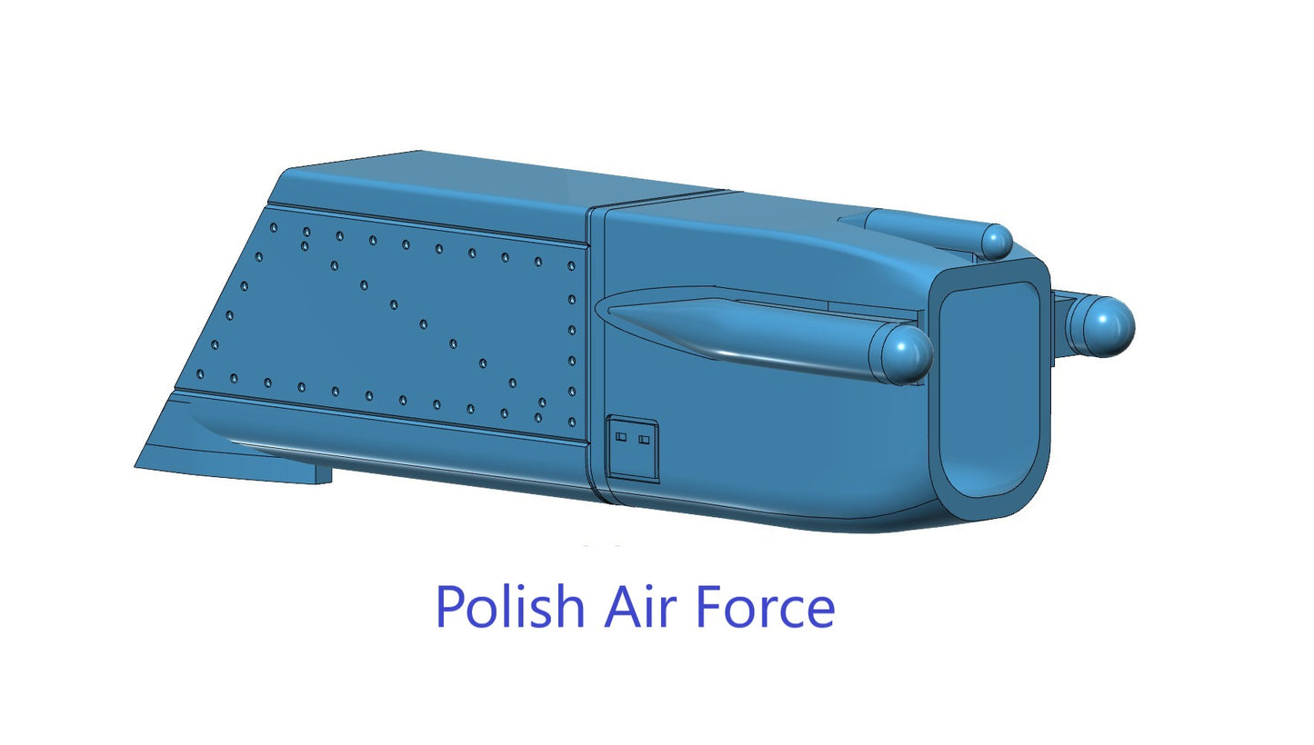 F-16 C/D chute bay & air-brake & F110 exhaust