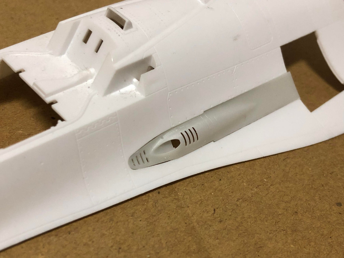 1/32 F-16A/B gun nozzles cover for Tamiya